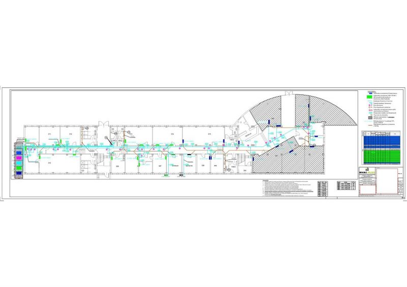 Projekt wykonawczy klimatyzacji budynku biurowego w Gliwicach - HVAC ...